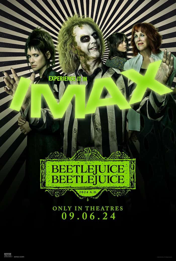 Beetlejuice Beetljuice IMAX review