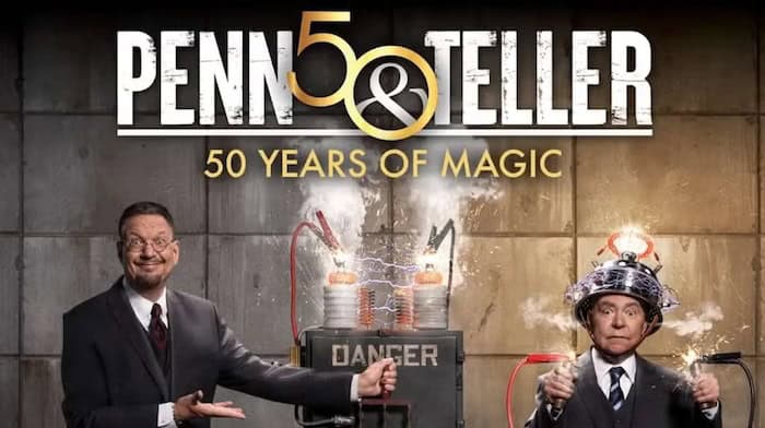 Penn and Teller 50 Years of Magic