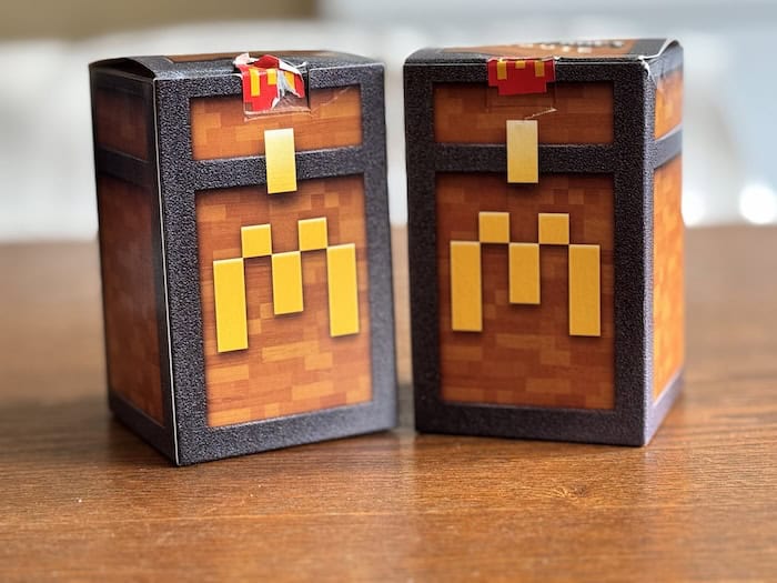 Minecraft McDonalds Collectables