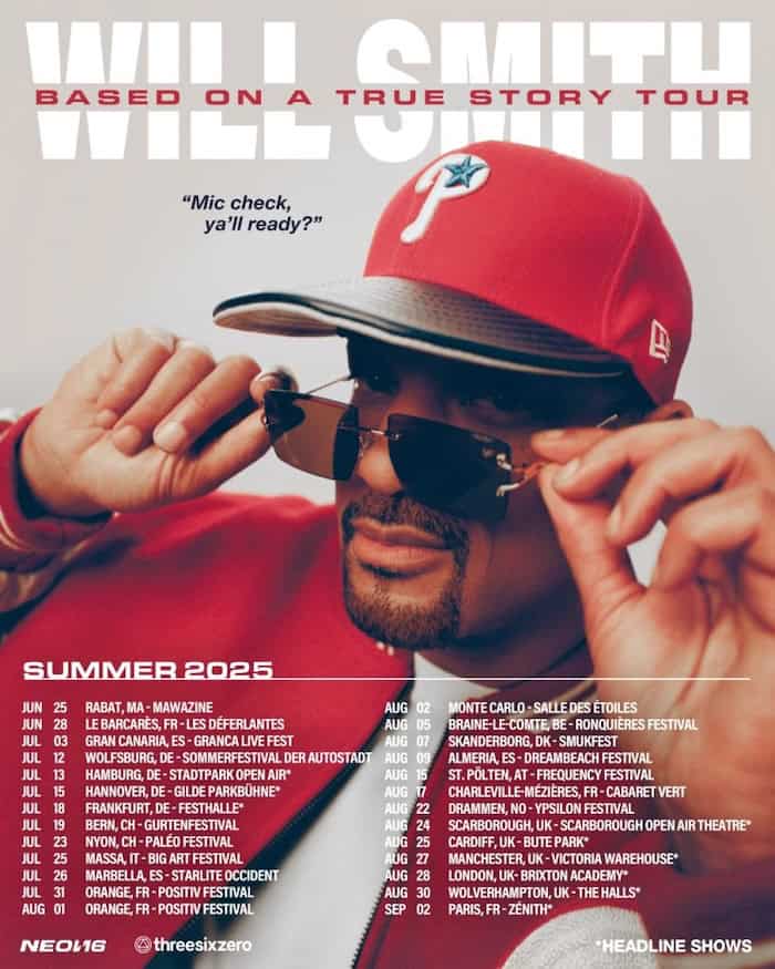Will Smith Summer Tour