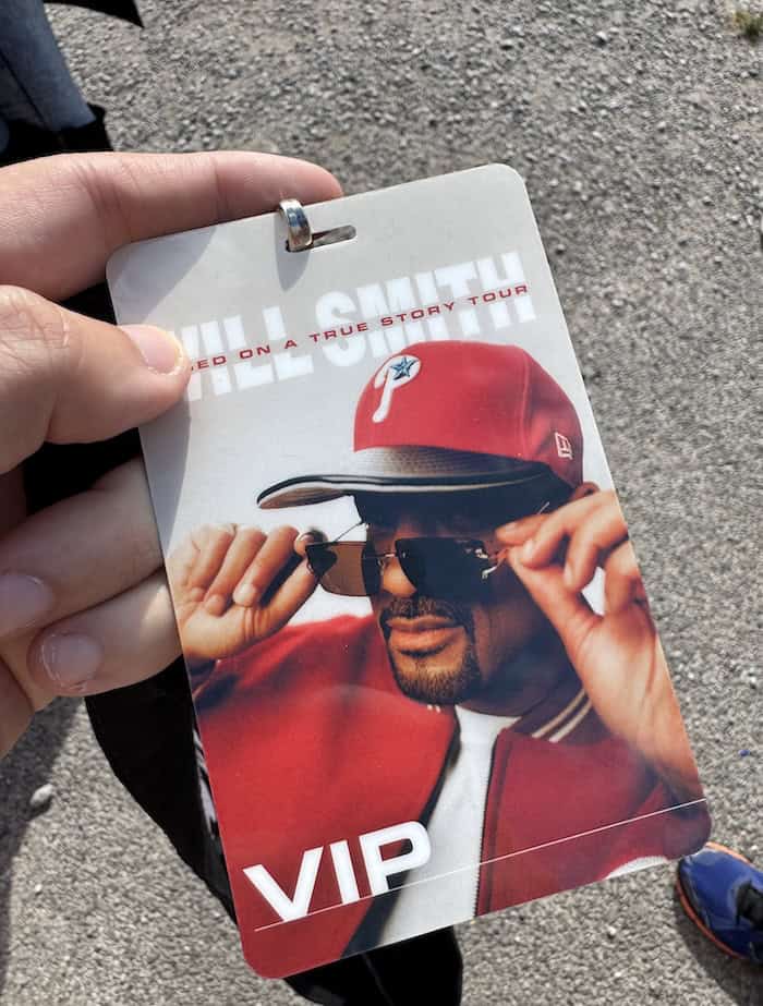 Will Smith VIP Badge