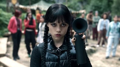 Tim Burton, Jenna Ortega and More Talk Wednesday’s Second Season Wednesday Season 2 Interview