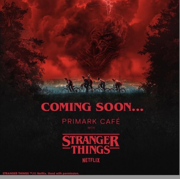 Stranger Things Primark Cafe