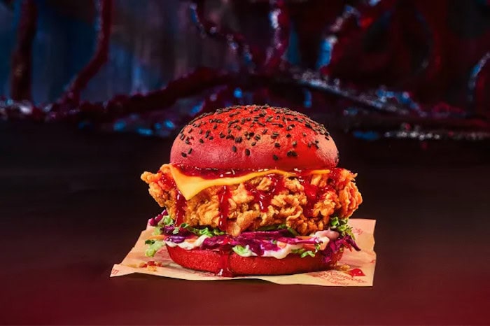 Stranger Things Burger KFC
