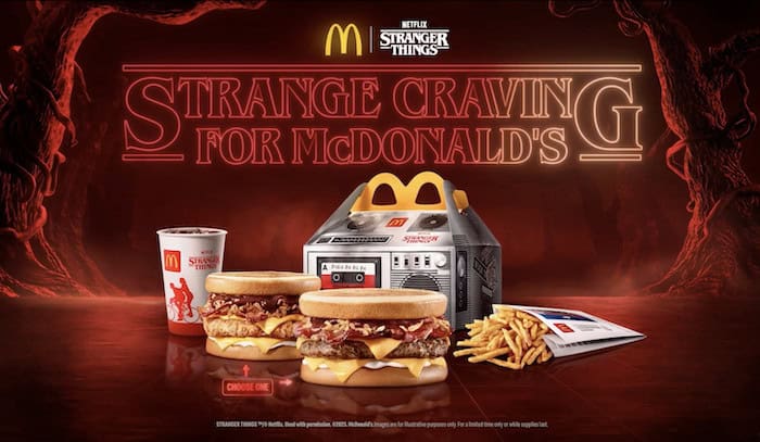 Stranger Things McDonalds Brazil