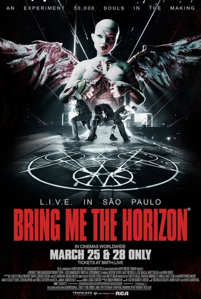 Bring Me the Horizon São Paulo Poster