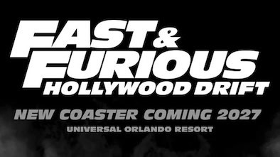 Fast and Furious Coaster Orlando