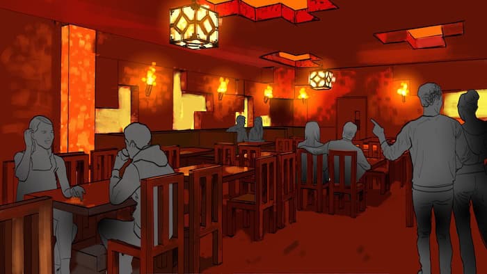 Minecraft Restaurant