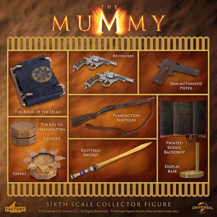 The Mummy Collector Figure