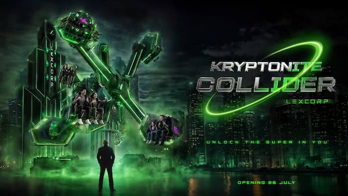 Kryptonite Collider Warner Bros World Abu Dhabi