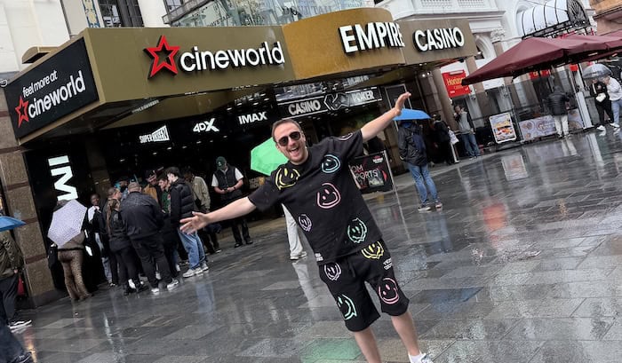 Sean Evans Leicester Square