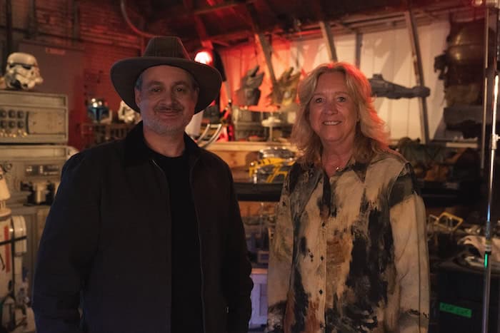 Dave Filoni and Leslie Iwerks