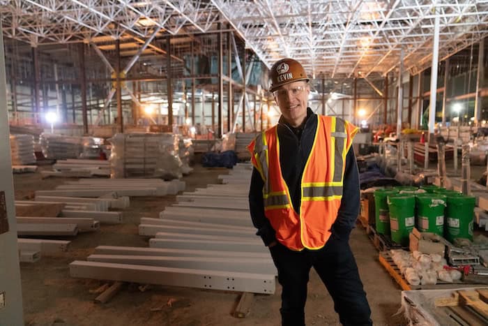 Kevin Feige Inside a Future Marvel Disney Attraction